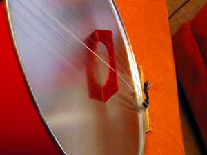 the red glass bridge