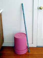 5-gal. bucket bass, in pieces